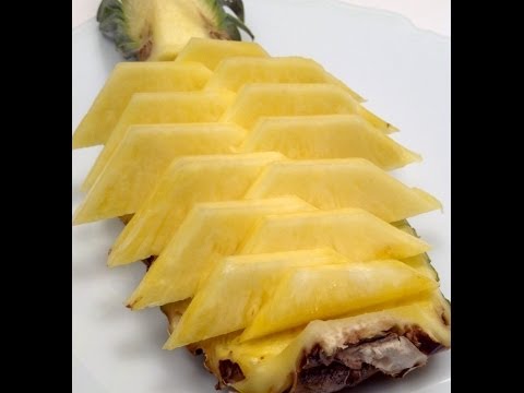 How to Cut and Serve a Pineapple (HD)