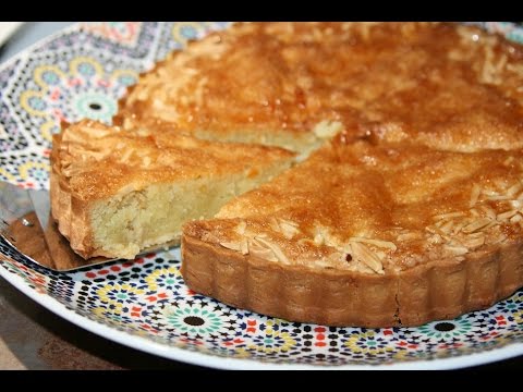 Recette Tarte Crème d'Amandes - Almond Cream Pie Recipe - Recettes Maroc