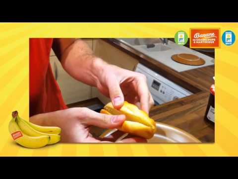 Comment réaliser des hot-dogs sucrés avec de la banane ?