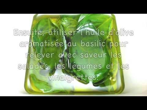 Comment Conserver le Basilic dans l'Huile d'Olive (HD)