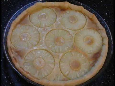 La tarte à l'ananas (recette rapide et facile) HD