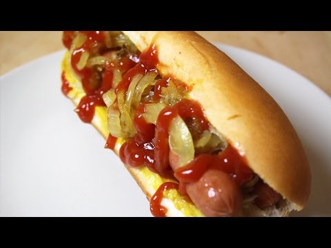 Comment faire un Hot dog New yorkais | FastGoodCuisine