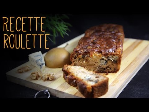 Cake roquefort poires