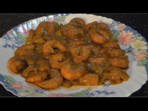 Les crevettes au curry (recette facile) HD