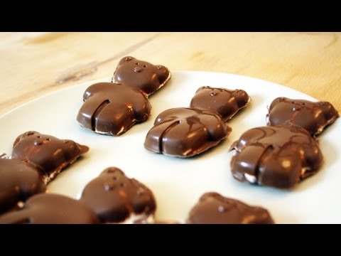 Comment faire des Ours Guimauve Chocolat | FastGoodCuisine