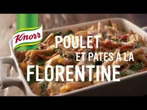 Knorr | Qu'est-ce qu'on mange? Poulet et pâtes à la florentine