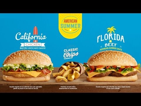 McDo : Florida beef Vs California chicken  | FastGoodCuisine