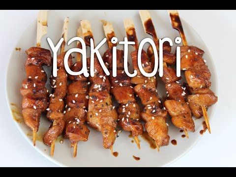 Recette de Yakitori de poulet au gingembre
